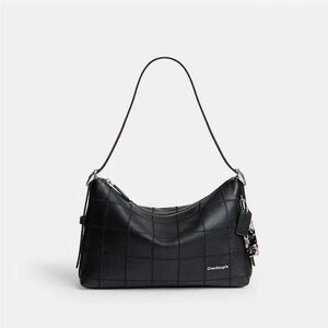 Coachtopia Black Alter Ego checkered leather